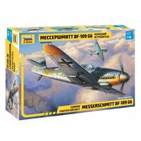Zvezda 4816 1/48 Messerschmitt Bf-109 G6 Plastic Model Kit - ZV4816