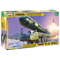 Zvezda 1/72 Ballistic Missile Launcher "Topol" Plastic Model Kit