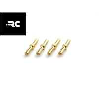 IM RC 4MM GOLD PLATED DUAL BATTERY PLUG - SUIT MOST 1-8TH E BUGGIES 4PCS - iM113